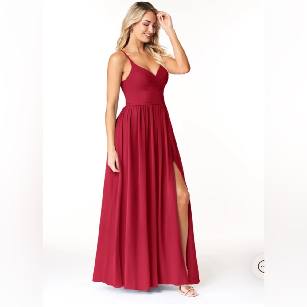 Elegant Red Evening Gown